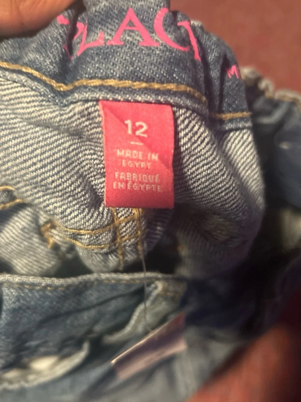 The Children's Place Light Blue Denim Distressed Girls Shorts